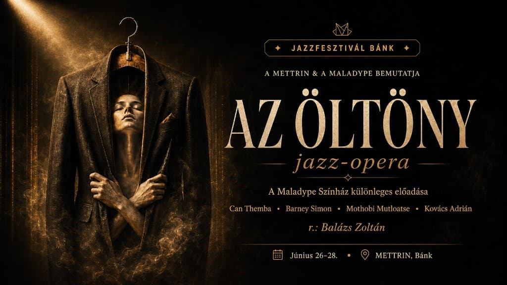 AZ ÖLTÖNY – jazz-opera & Jazzfesztivál Bánk